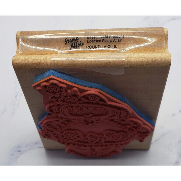 Lillys Garden Spring Gardening Rustic Wood Mounted Rubber Stamp by Stamp Affair - Picture 4 of 7